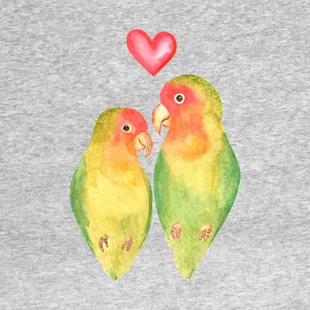 lovebirds by DreamLoudArt